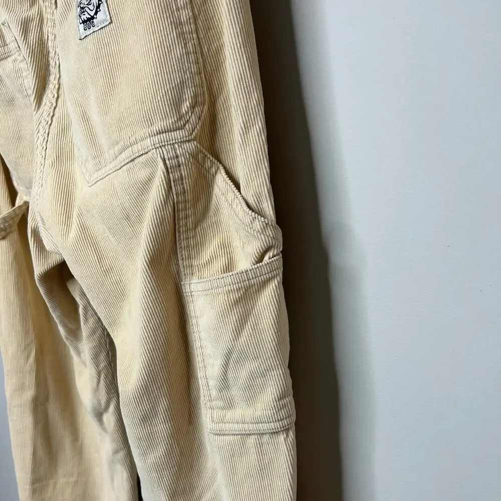BDG Urban Outfitters Corduroy Painter Pants Size S Elastic Waist Drawstring